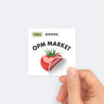 띠부 스티커 - 이미지 3