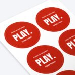 원형 시트 스티커