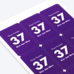 직사각형 시트 스티커