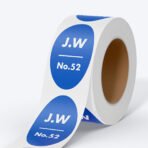 타원형 롤 스티커