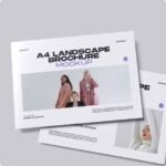 가로형 중철책자